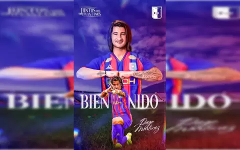 El comunicado de Luque�o tras oficializaci�n de Diego Mart�nez como refuerzo de un club peruano