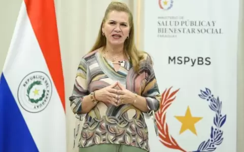 Ministra de Salud, Mar�a Teresa Bar�n.