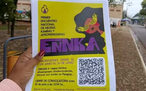 Afiche de la convocatoria al ENNKA.
