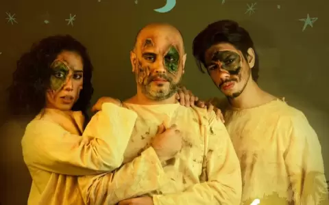 Elenco de "Luz de luna", dirigida por Jos� Maz�.