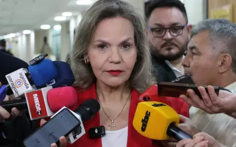 Lilian Samaniego, senadora.