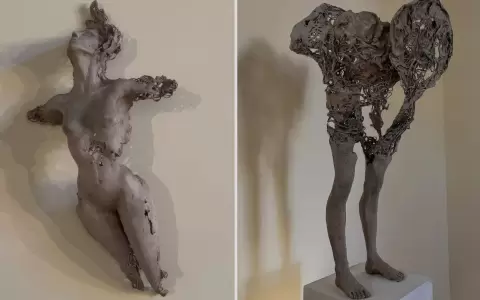 Ingrid Seall, obras exhibidas en la muestra "Lo �ntimo visible".