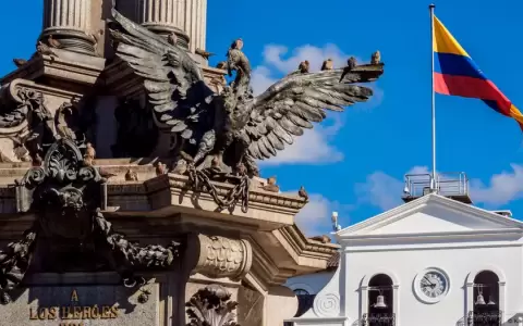 Palacio de Carondelet, sede de la Presidencia de Ecuador, en la ciudad de Quito.