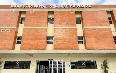 Hospital del Sur, Itap�a, inaugurado por el gobierno.