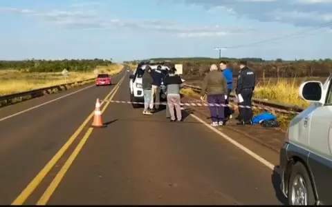 El hallazgo se produjo cerca de un arroyo en la Ruta PY13.