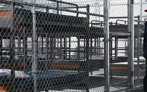 A comienzos de julio, Trump visit� el centro de detenci�n para migrantes.