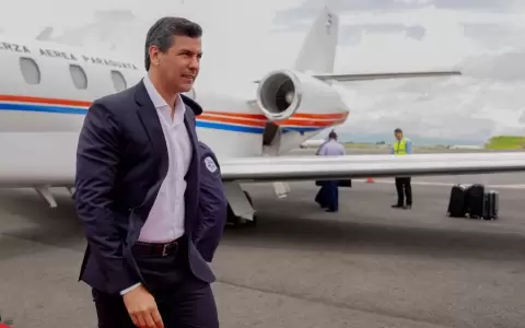 Santiago Pe�a de viaje.