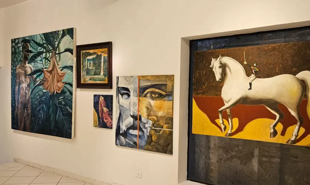 Obras de Hugo Cataldo, Jorge Ocampos y Ricardo �lvarez, entre otras. Cortes�a