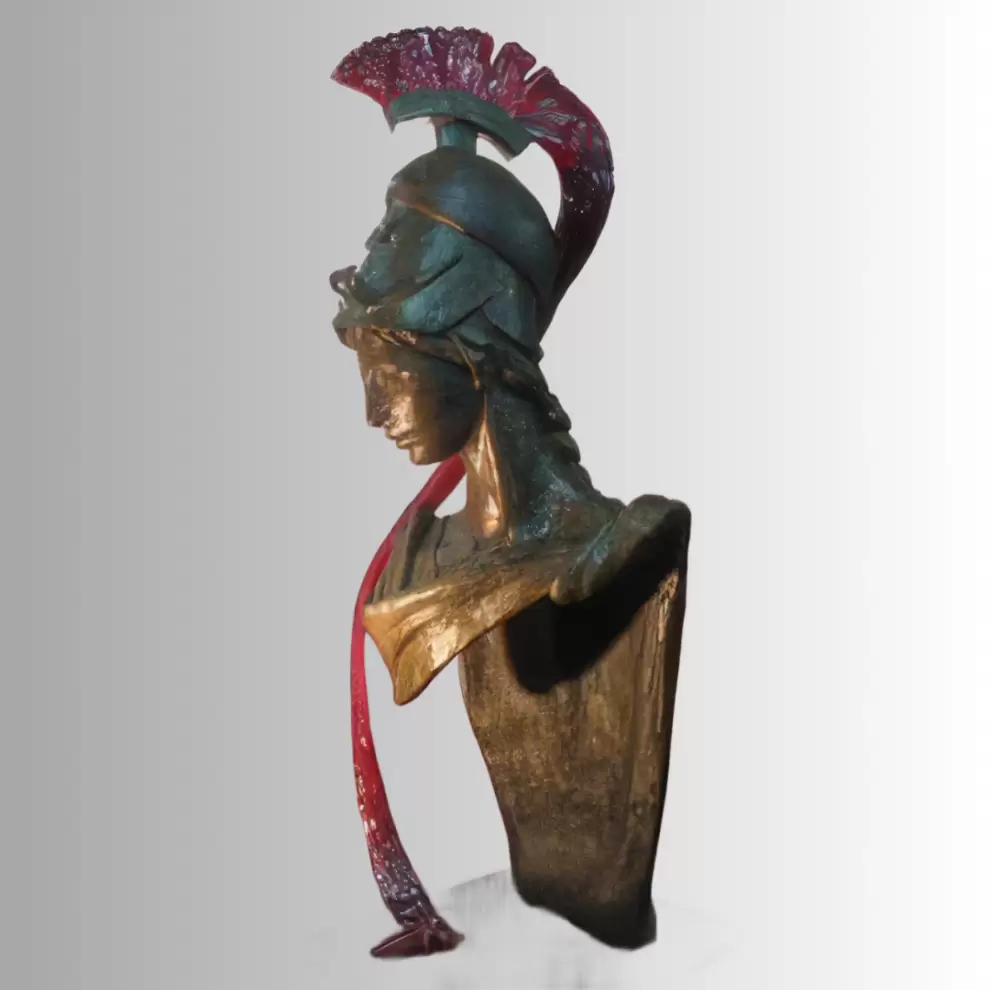 Atenea Criolla, escultura de Elizabeth Eichhorn, Cortesía