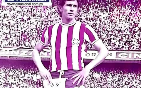 Jorge Pantale�n Insfr�n en 1973 representando a la Albirroja
