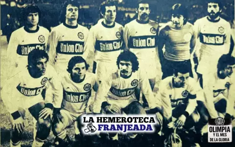 Olimpia se coronaba campe�n de Am�rica por primera vez en 1979.