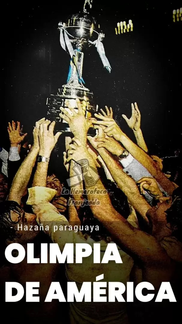 Olimpia se coronaba campeón de América por primera vez en 1979.