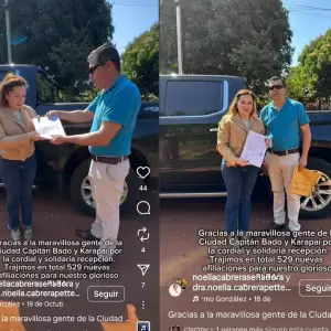 Revelan "neposobris" de senadora Noelia Cabrera