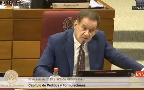 Orlando Penner, sesi�n del Senado.