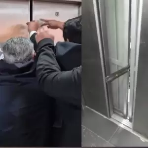 Una vez más en Diputados: cuatro funcionarios quedaron atrapados durante una hora en un ascensor