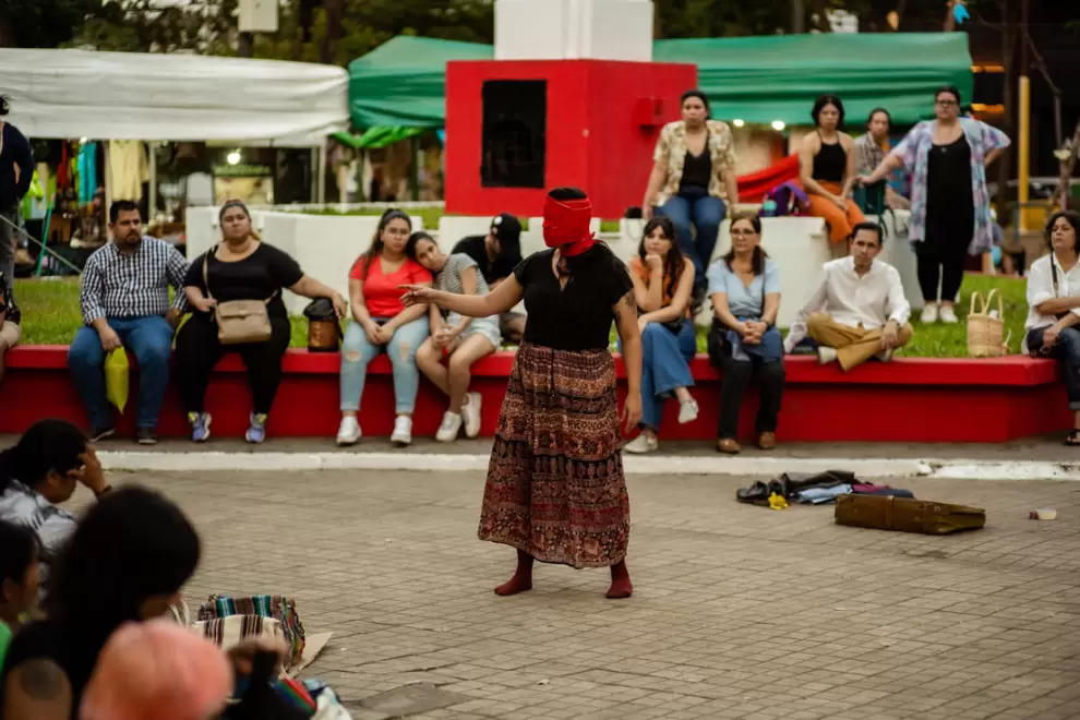 Performance de Eufemia (Festival Temporal, 2023).