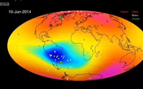 Anomal�a Magn�tica del Atl�ntico Sur.