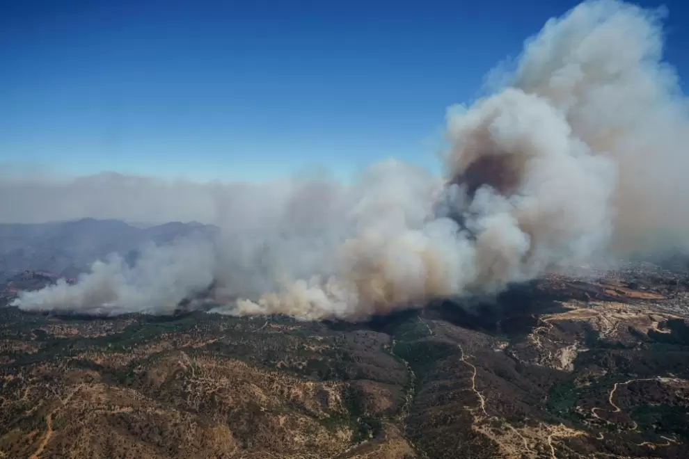 Incendio en Valpara�so.