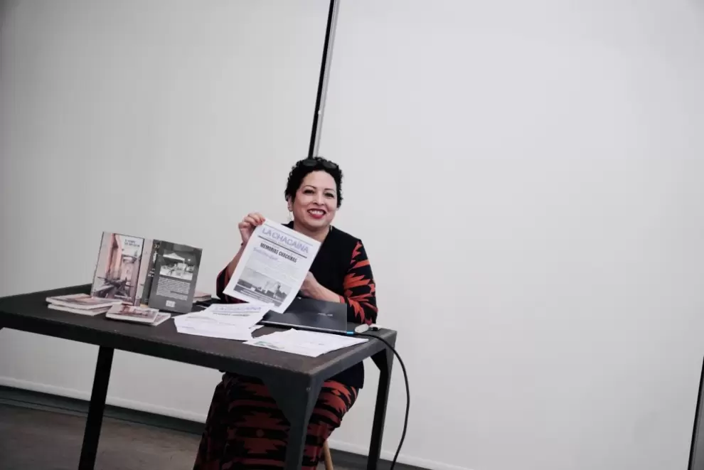 Marjorie Mardones. Foto de Laila Tellechea para el Centro de Documentaci�n y Estudios.