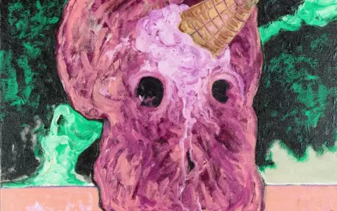 Alfredo Quiroz, obra de la muestra "Viril". Cortes�a del artista