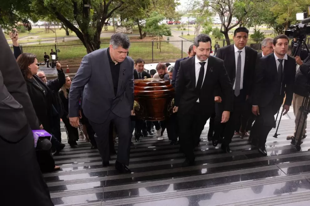 El último adiós del diputado Derlis Rodríguez en el Congreso.