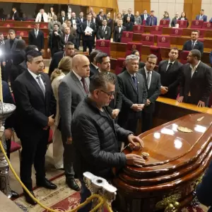 Legisladores dan el �ltimo adi�s al diputado Derlis Rodr�guez