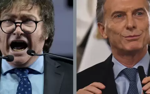 Javier Milei - Mauricio Macri.