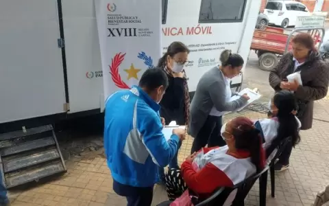 Cl�nica M�vil del Ministerio de Salud.