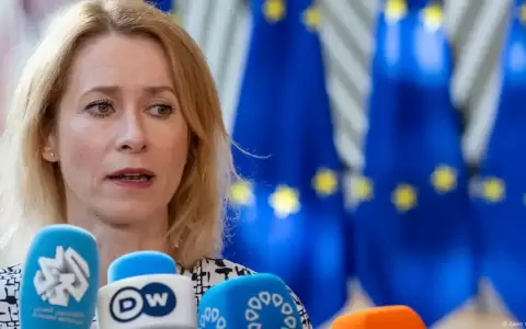 Kaja Kallas, jefa de pol�tica exterior de la Uni�n Europea.