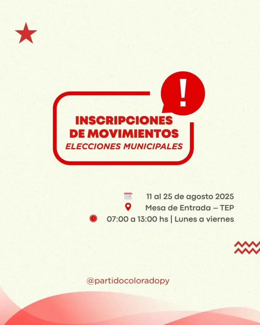 Flyer de inscripción