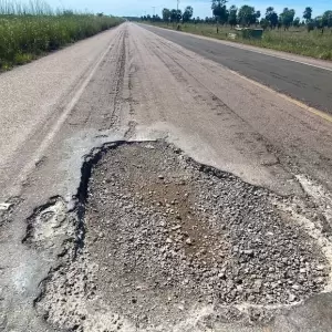 Alarmante cifra de muertes por rutas hechas pedazos