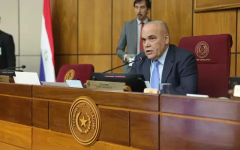 Basilio "Bachi" N��ez, presidente del Congreso.