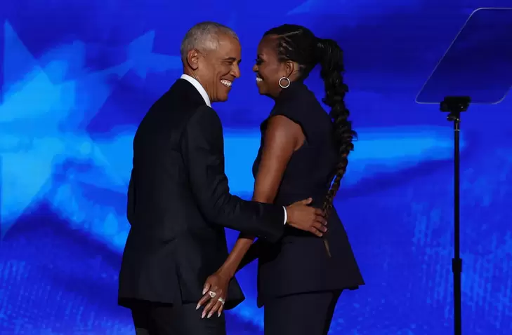 Barack y Michelle Obama. Foto: Infobae.