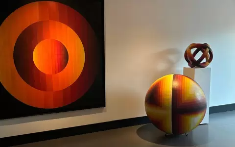 Obras de arte, parte de la colecci�n de Federico Cort�zar. Foto: Gentileza.