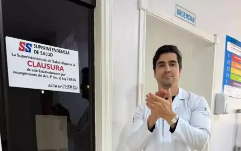 Diputado denunci� "cierre arbitrario" de una cl�nica de su familia.