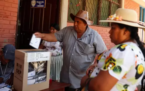 Elecciones en Bolivia.