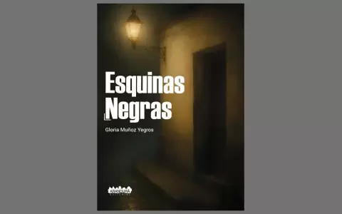 Tapa de "Esquinas negras" de Gloria Mu��z.