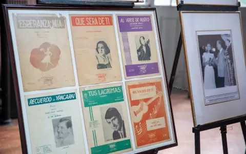Muestra homenaje a Demetrio Ortiz.