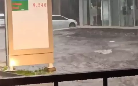 Raudales en Asunci�n y otras zonas de Central.