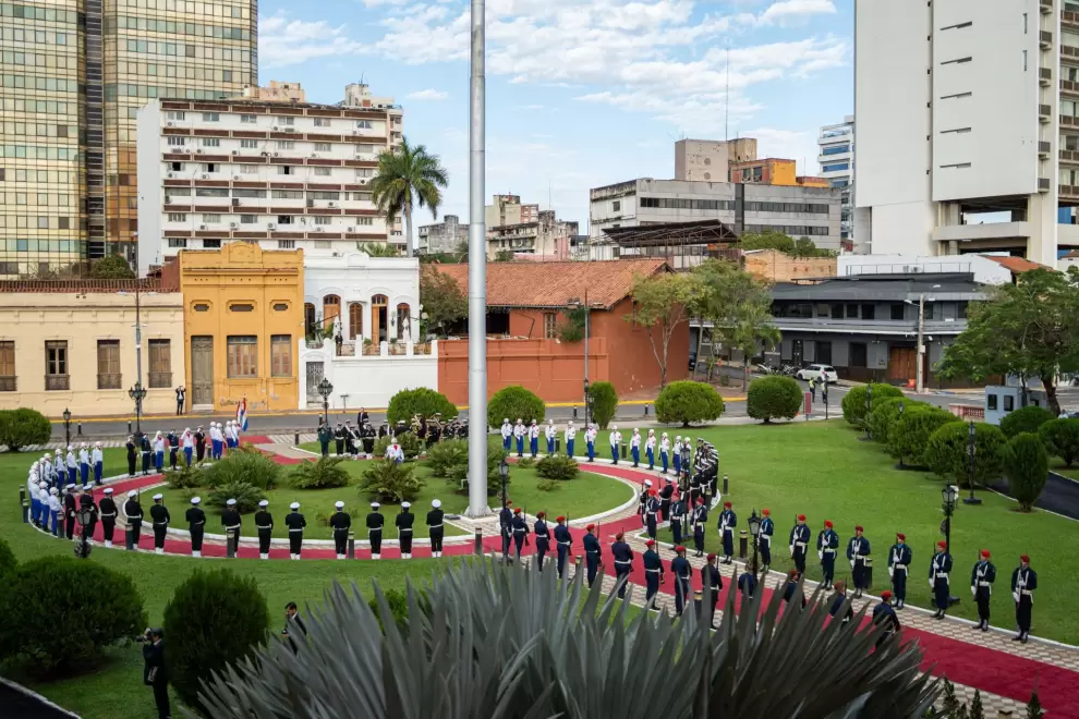Palacio de Gobierno de Paraguay.