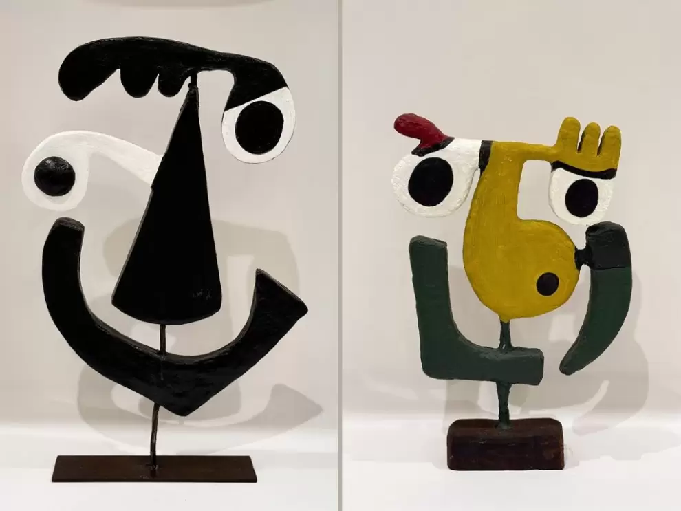 Lucia Finestra, obras que serán exhibidas en la muestra.