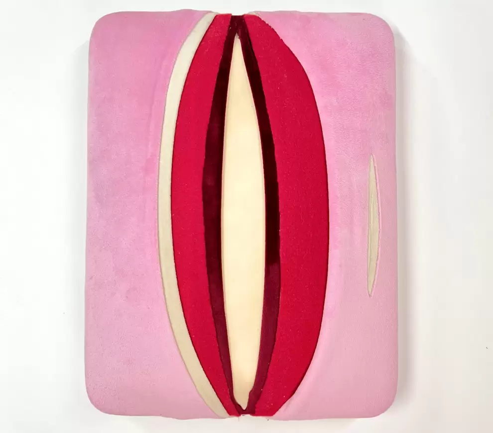 Belén Rodríguez, obra que será exhibida en la muestra "Bellas heridas".