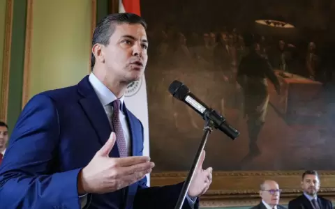 Santiago Pe�a, presidente de la Rep�blica.
