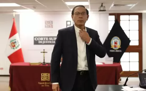 Mart�n Vizcarra, expresidente de Per�.