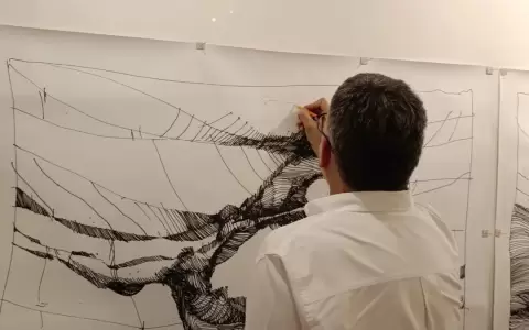 Inauguraci�n de la muestra.