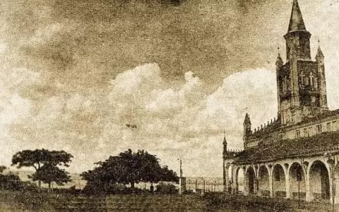 Iglesia de Aregu�, 1920.