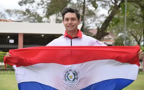 Tercera medalla del golf paraguayo en ASU2025