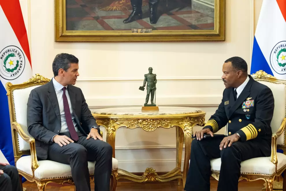 Vista del Gral. Alvin Holsey comandante del Comando Sur.