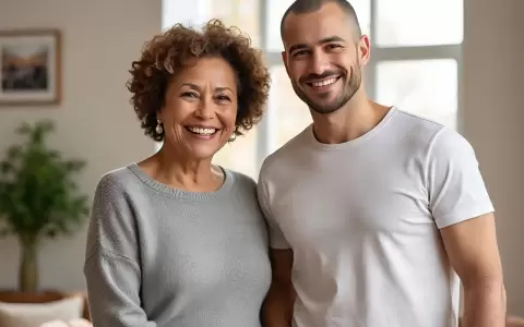 Pareja con diferencia de edad.