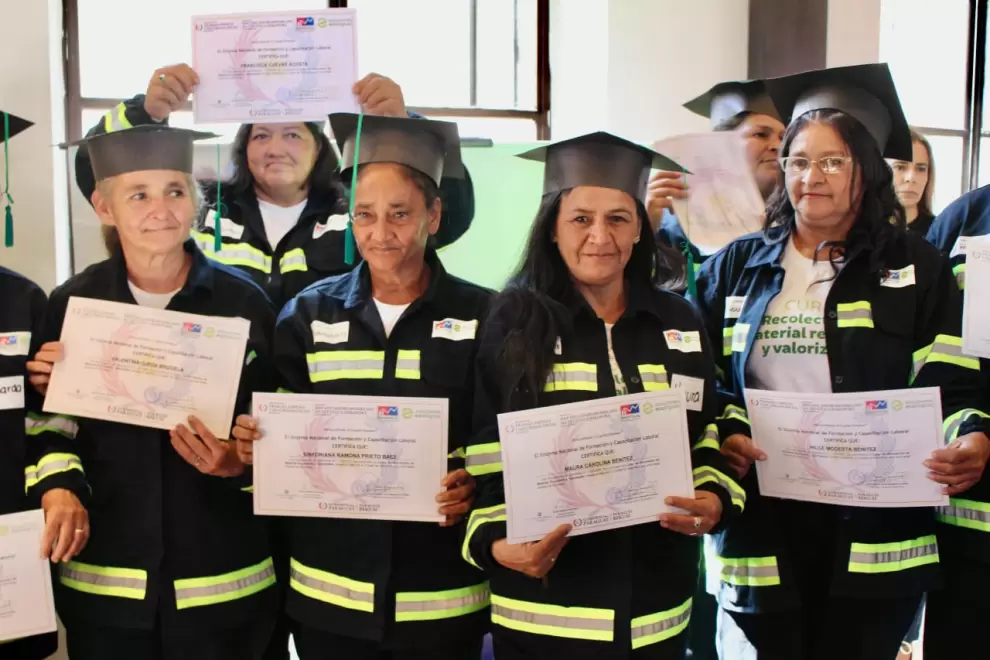 Certificaci�n para recicladores, un programa pionero en Paraguay.
